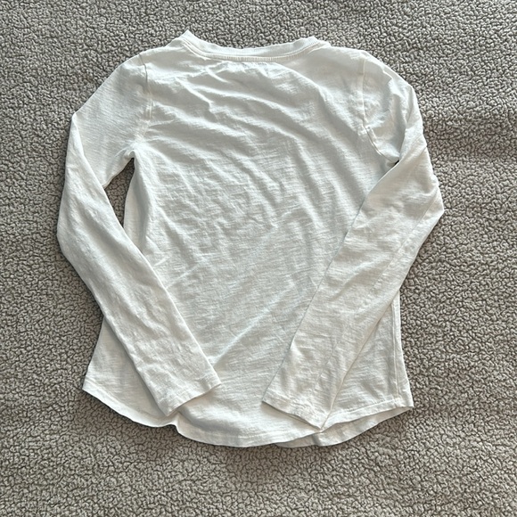 Madewell Whisper Cotton Rib-Crewneck Top - Size XXS - Picture 5 of 8